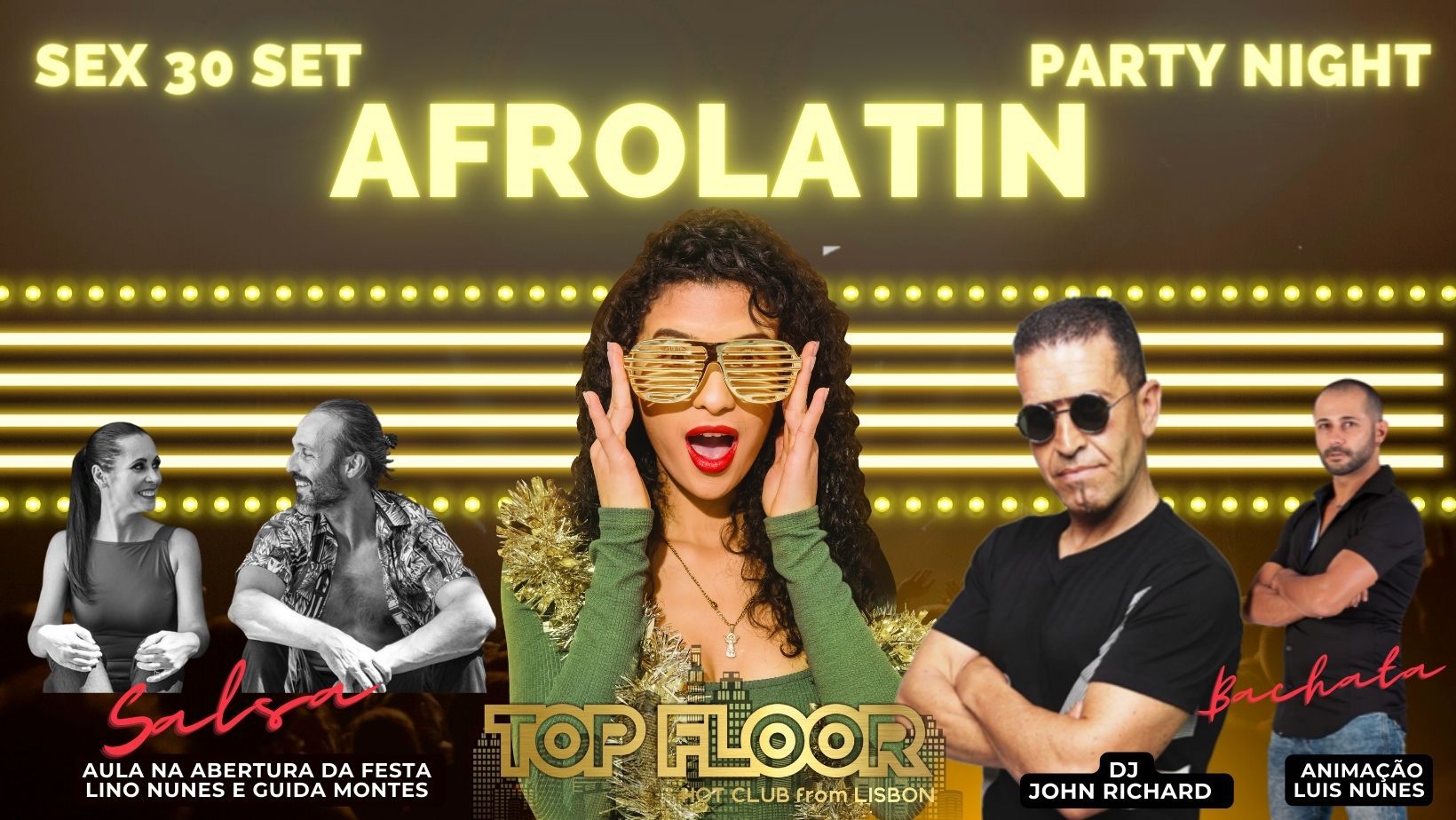 Afrolatin Party By Luís Nunes - Sexta 30 Setembro no Top Floor
