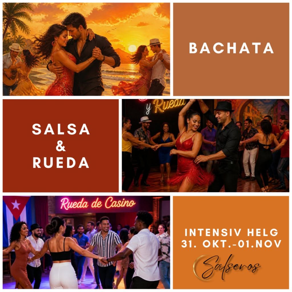 Intensiv helg- Salsa-Rueda-Bachata
