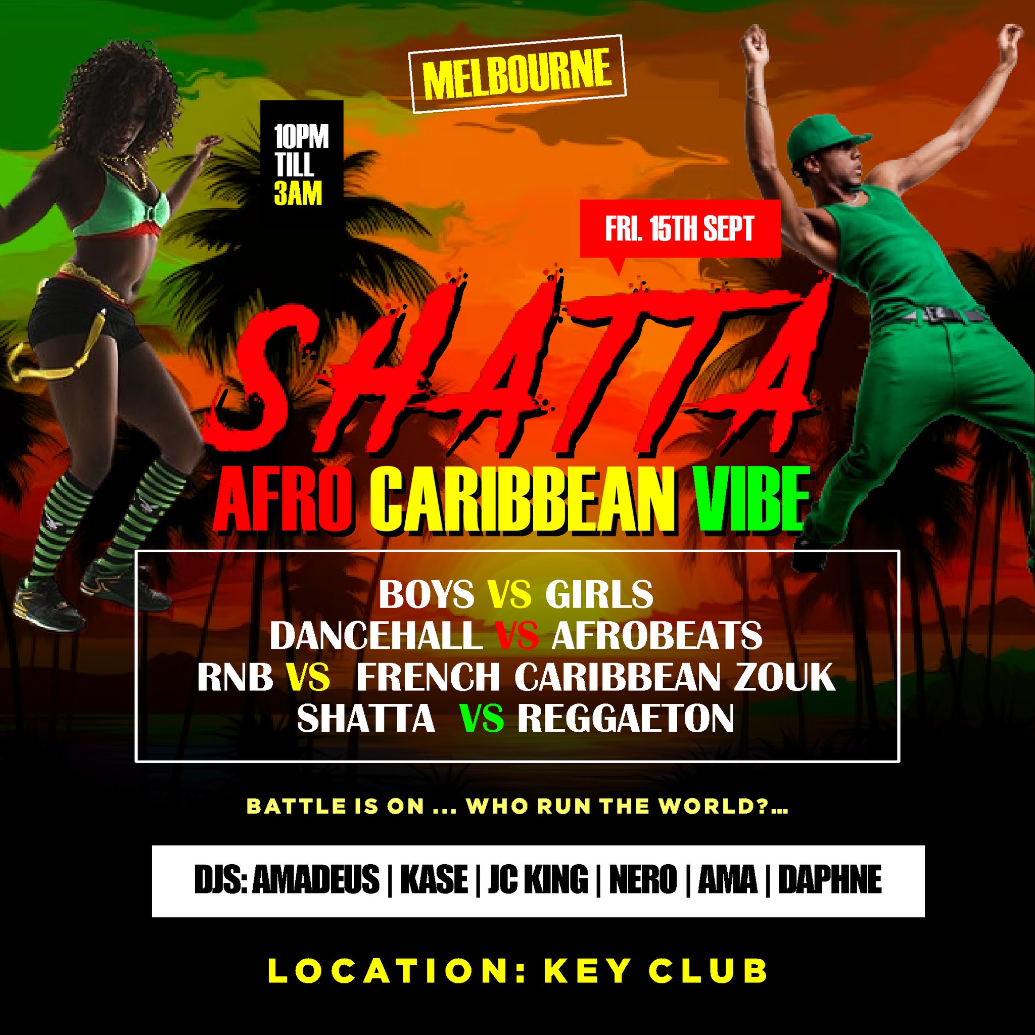 SHATTA AFROCARIBBEAN VIBE MELBOURNE