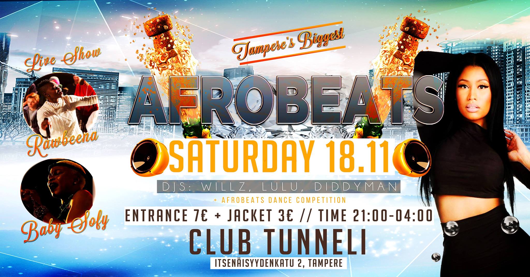 Tampere biggest Afrobeats
