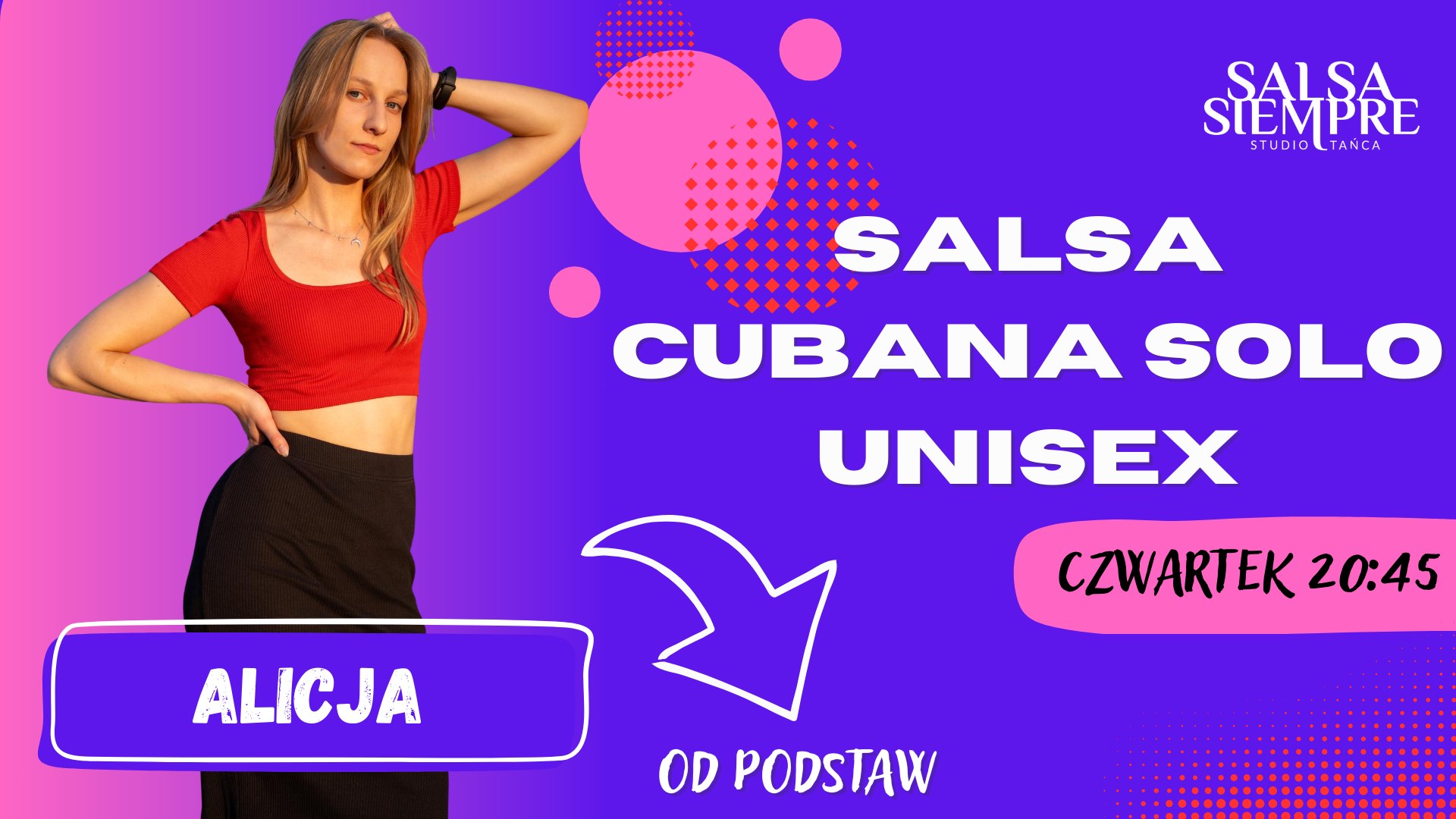 Salsa cubana solo unisex od podstaw!