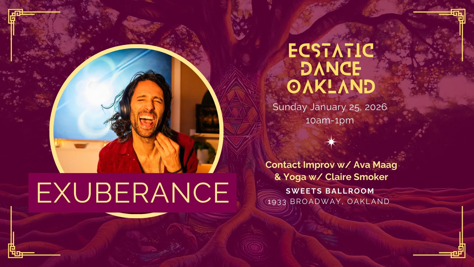 Ecstatic Dance Oakland: Featuring Exuberance