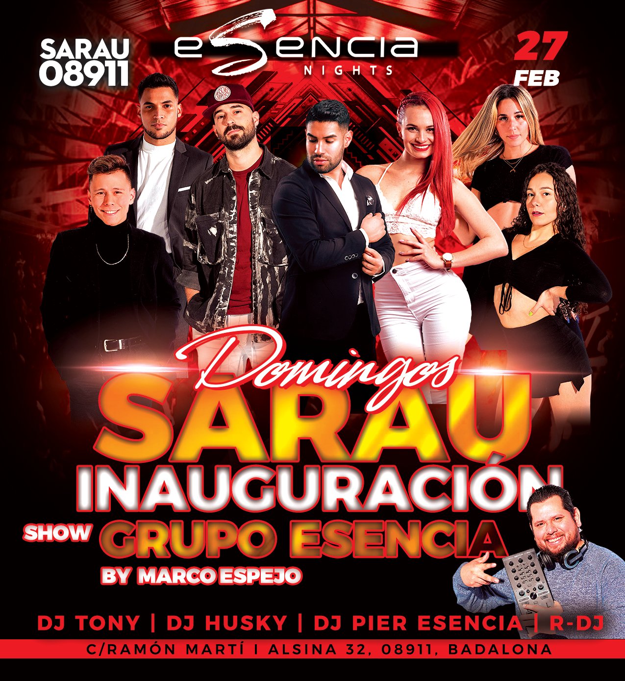 GRAN INAUGURACIÓN DOMINGOS SARAU