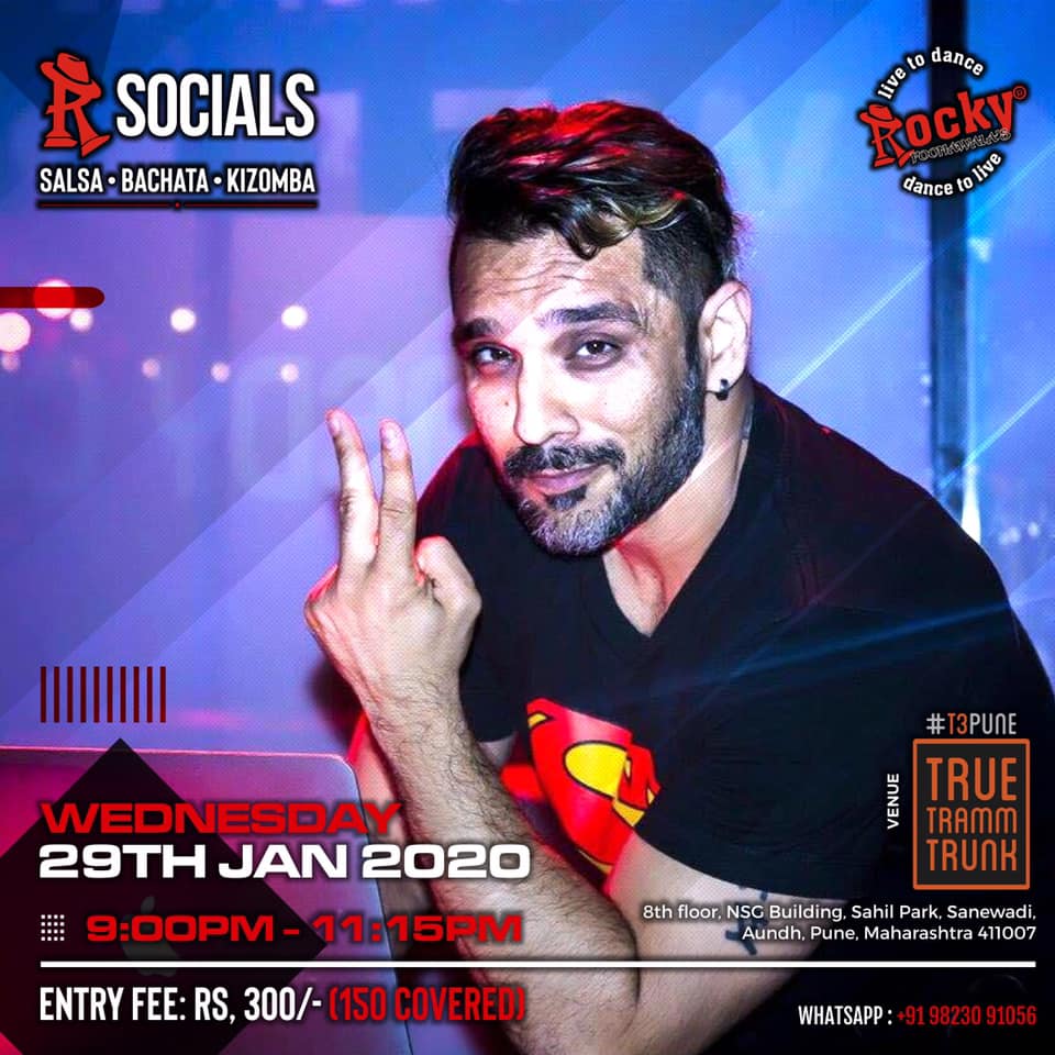 Rsocials - Rocky poonawalas latin nights