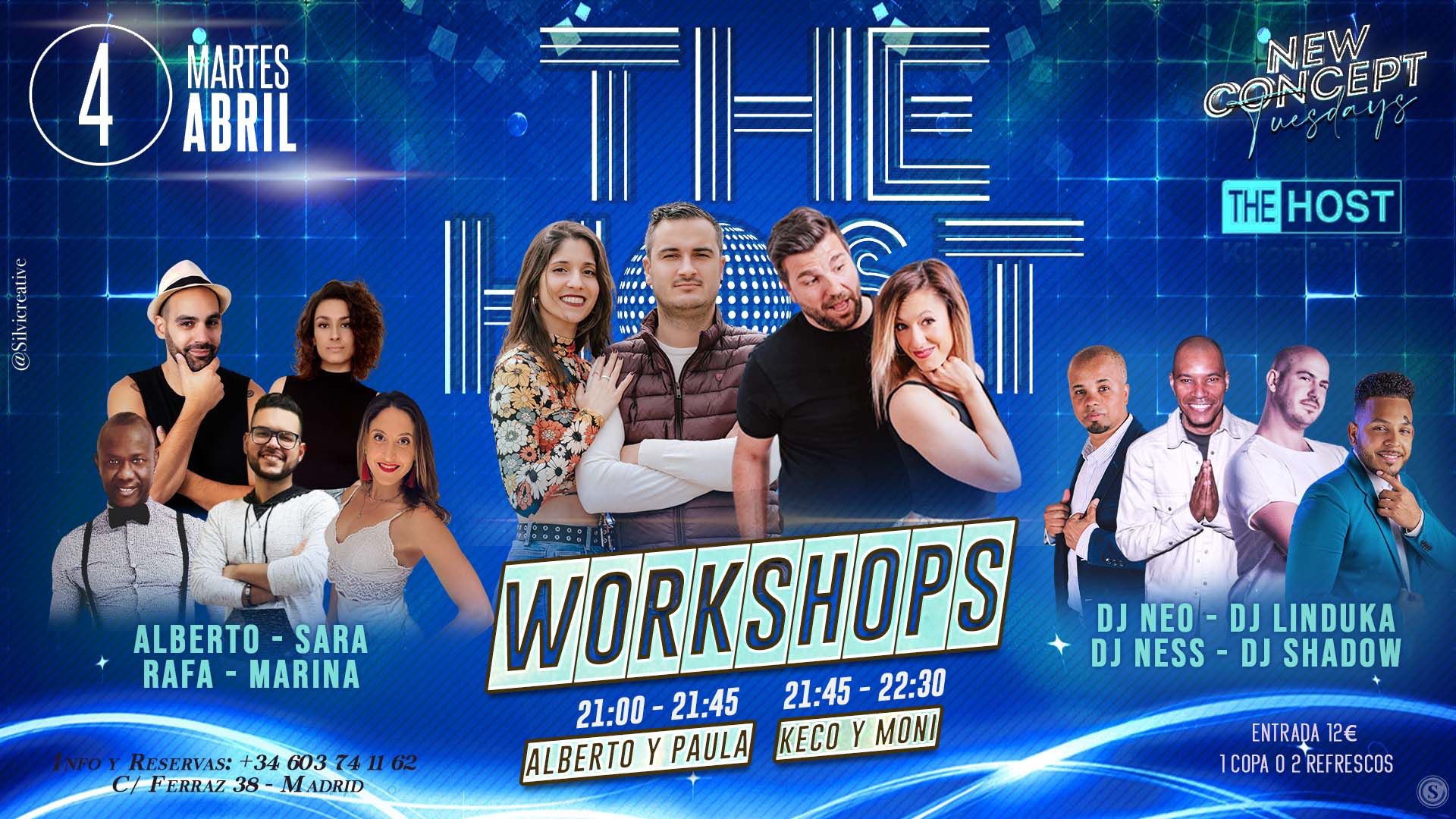 ★Kizomba Tuesday 4 de abril 2023 ★ The Host ★
