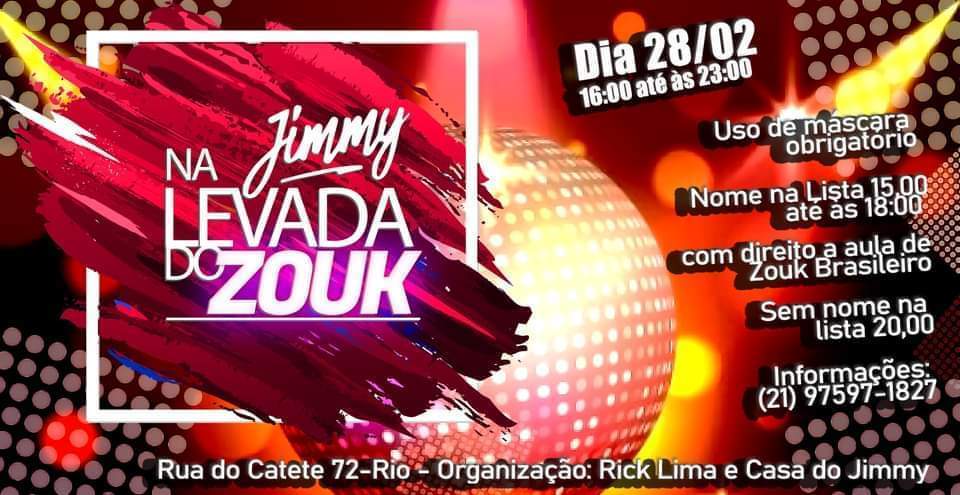 NA LEVADA DO ZOUK 2 EDIÇÃO NO JIMMY