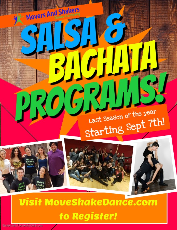Last Salsa & Bachata Programs of the Year!