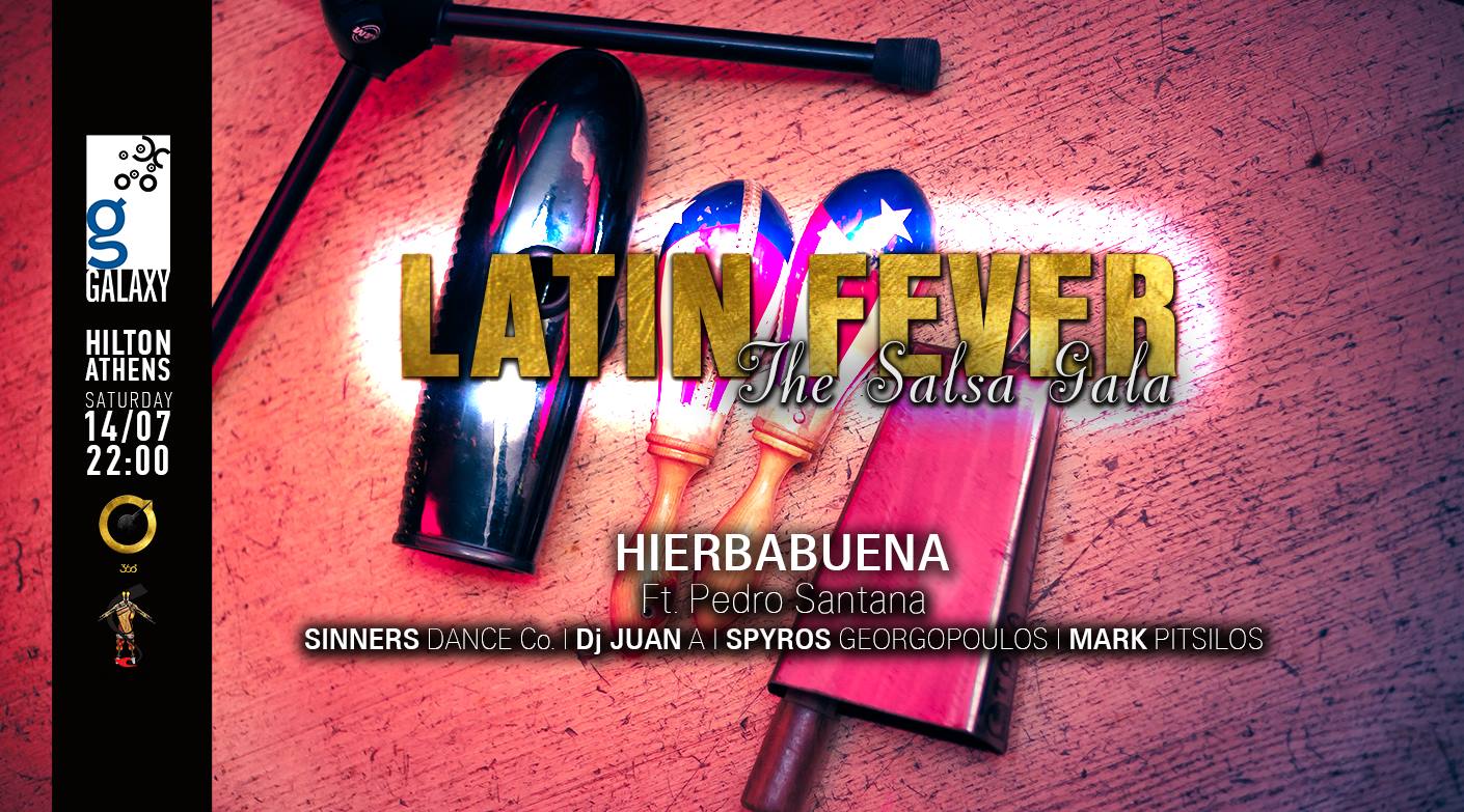 Latin Fever The Salsa Gala Galaxy Bar - Hilton Athens