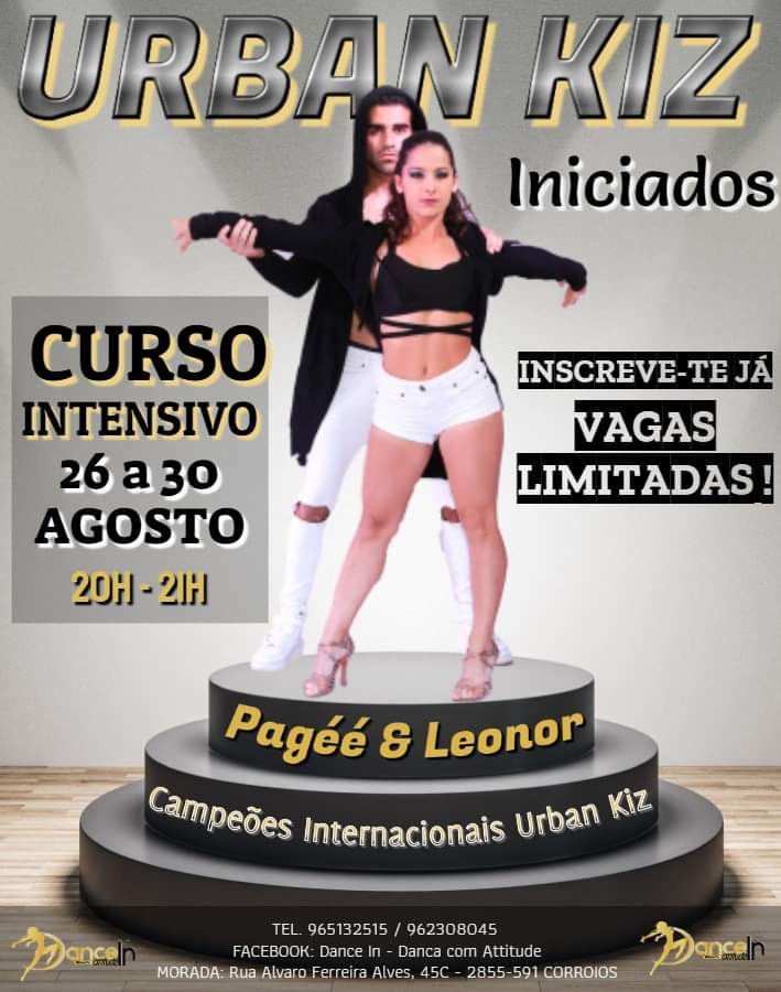 CURSO INTENSIVO URBAN KIZ INICIADOS @ DANCE IN