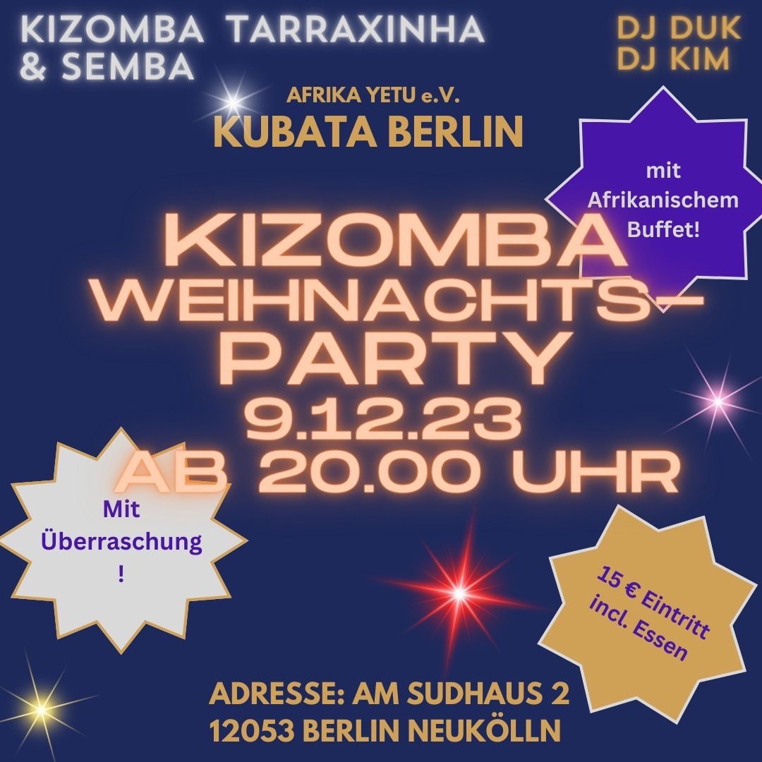 Weihnachtsparty im Kubata Berlin