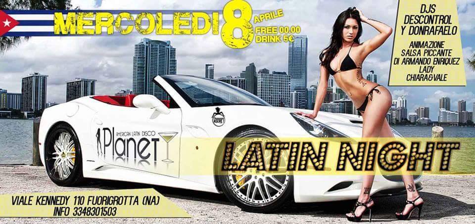 MERCOLEDI' LATINO TARGATO PLANET