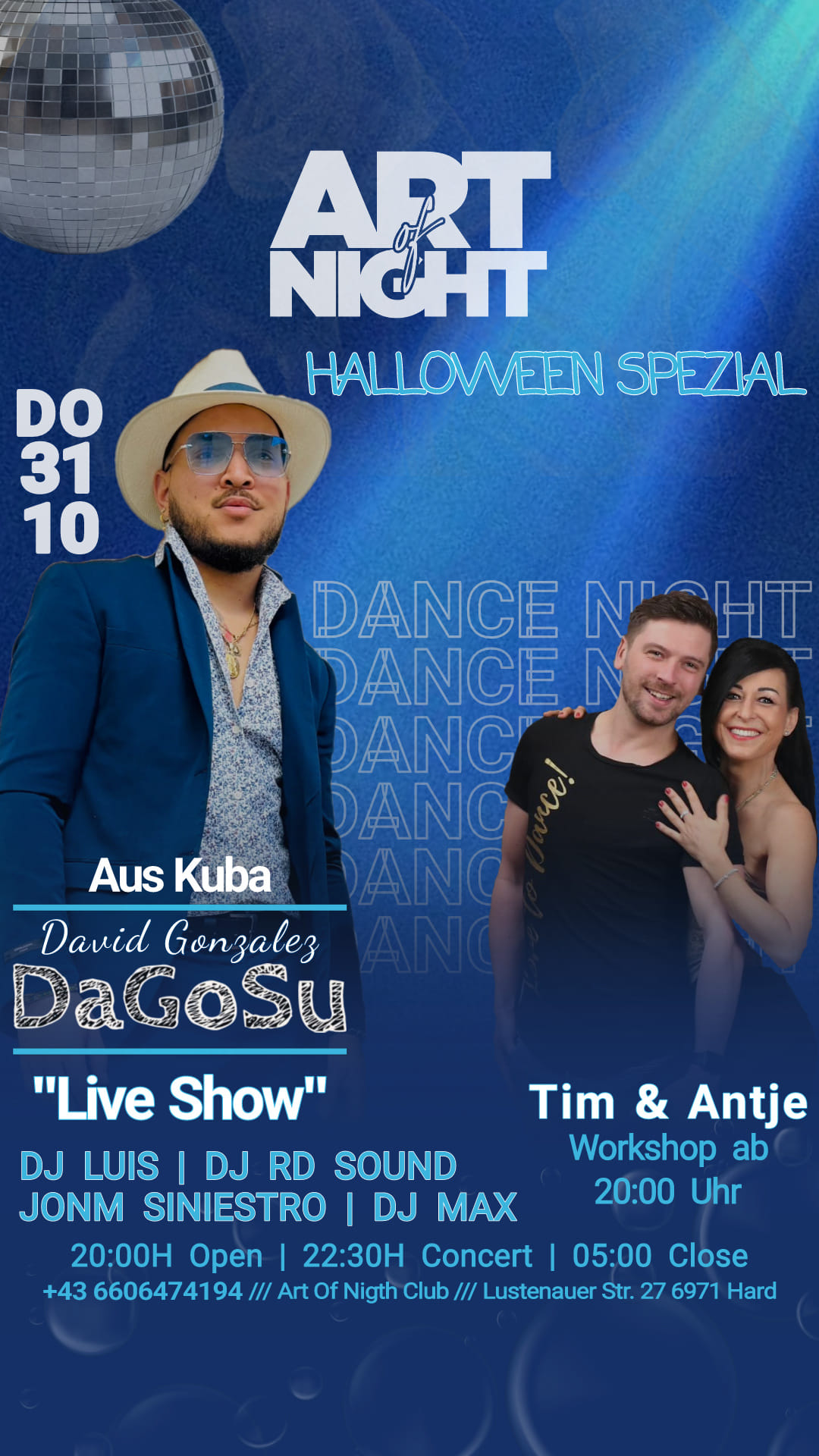 Salsa Live "DaGoSu" in Art Of Nigth