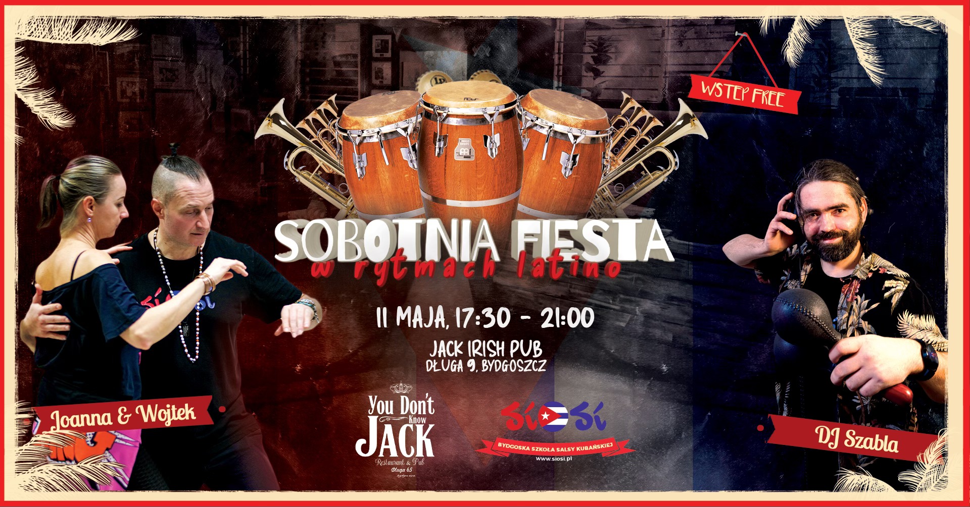 Sobotnia Fiesta z Si o Si! Jack Irish Pub 11.05.2024