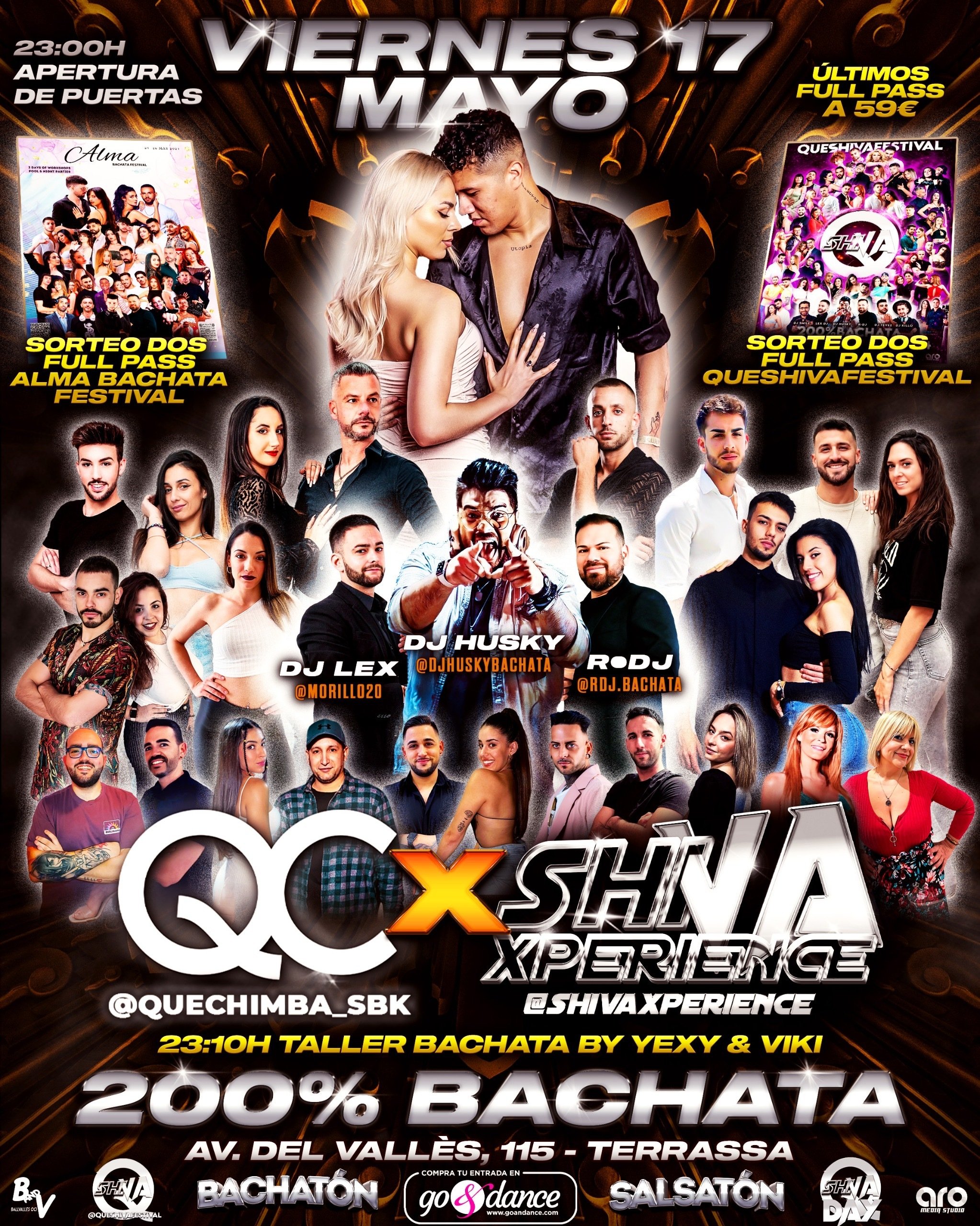 ?? VIERNES 17 DE MAYO ?? 200% BACHATA EN QUECHIMBA BY SHIVA XPERIENCE ??