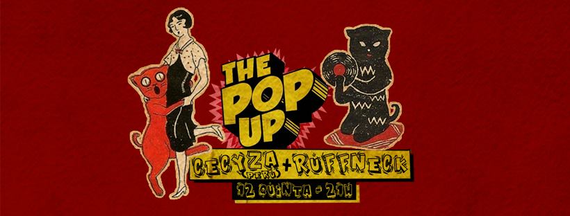 Pop up - Ruffneck Sound + Cecyza no Vila Bar