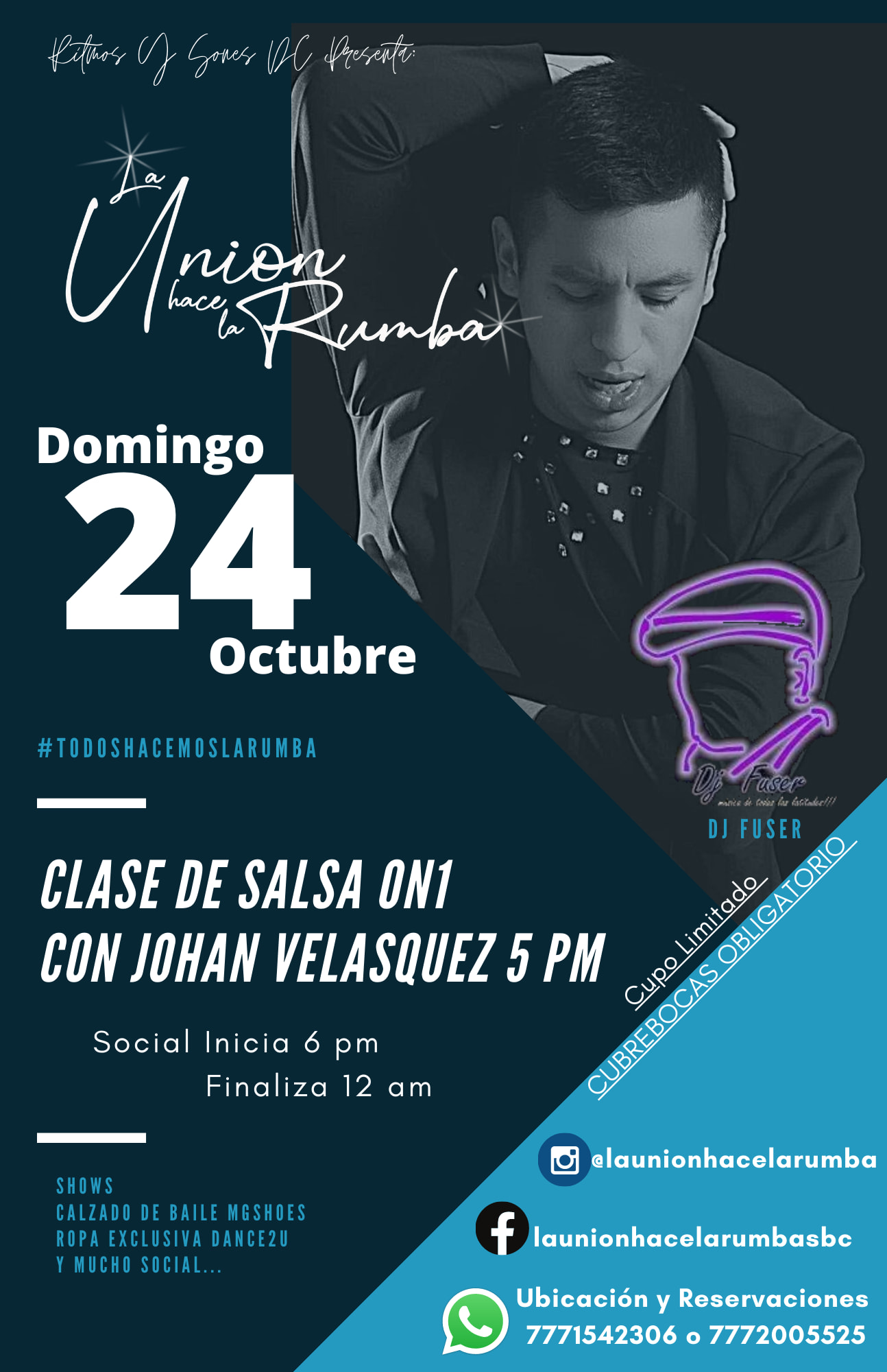 La Unión Hace La Rumba SBC Social Octubre