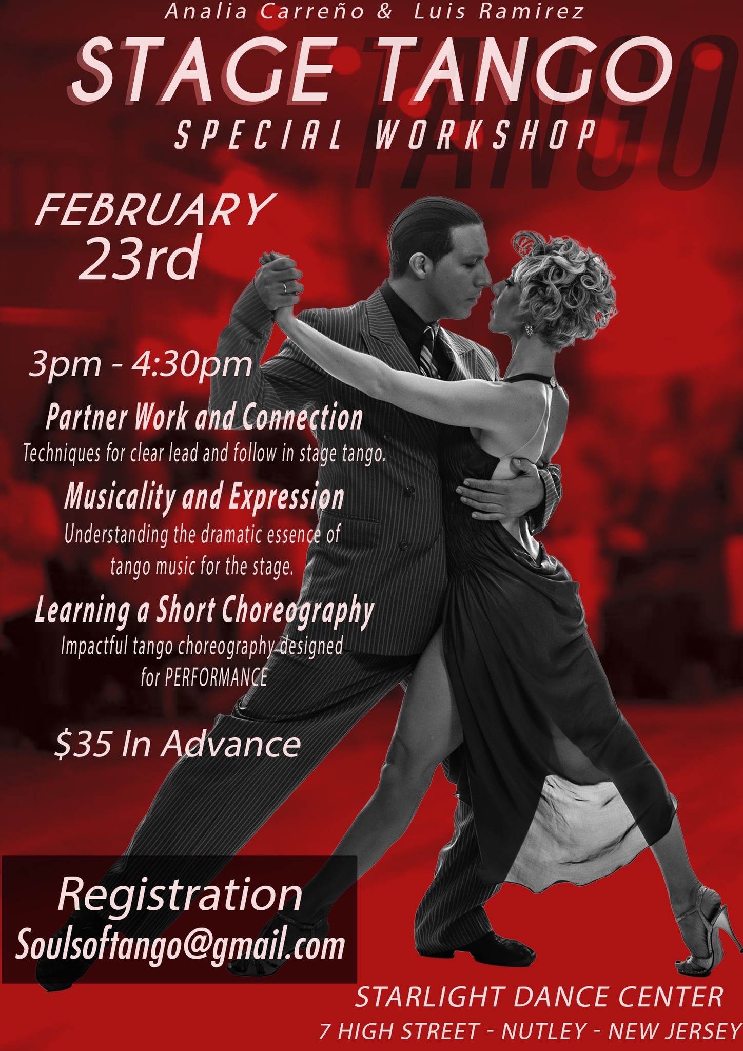 Special Tango Choreography workshop