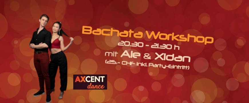 Bachata Sensual Workshop mit Ale & Xidan (BailAdoro)
