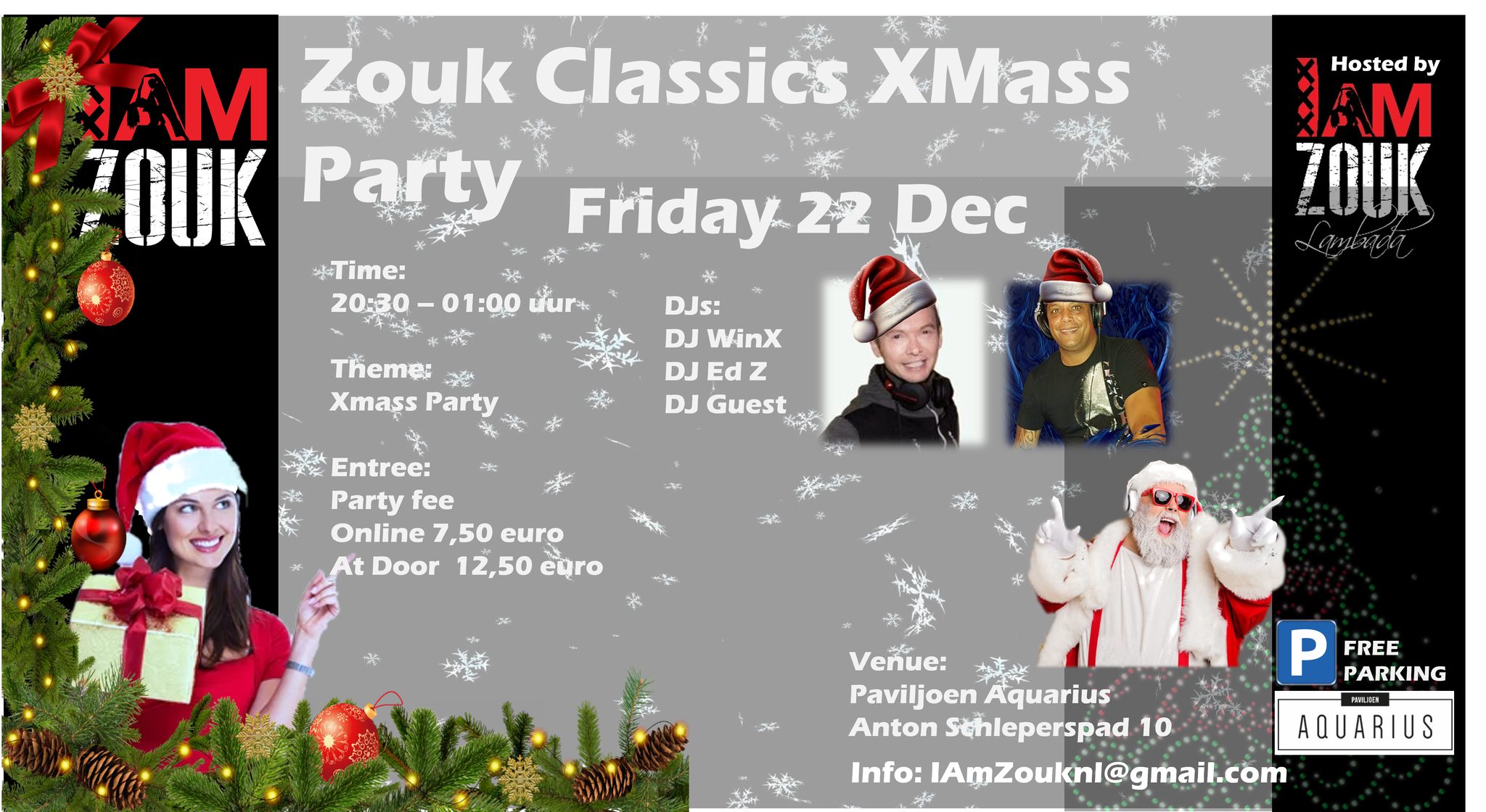 22 DEC IAm Zouk Classic Xmass party