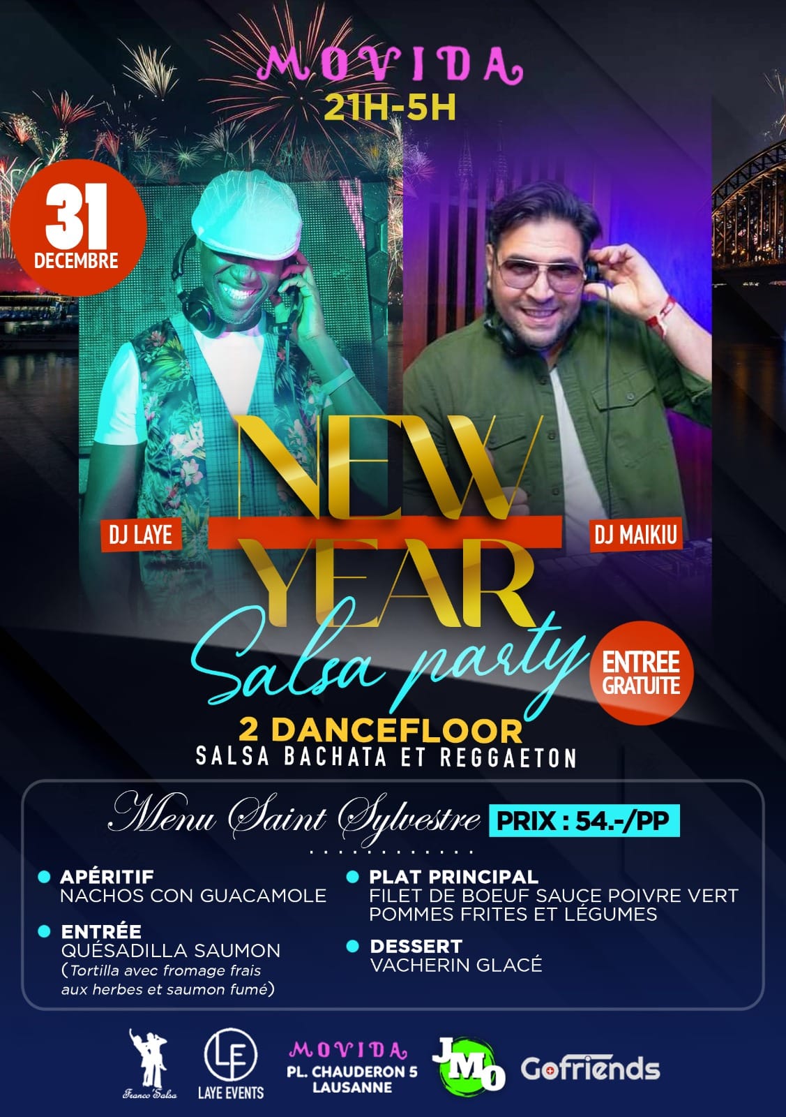 New year Salsa Party