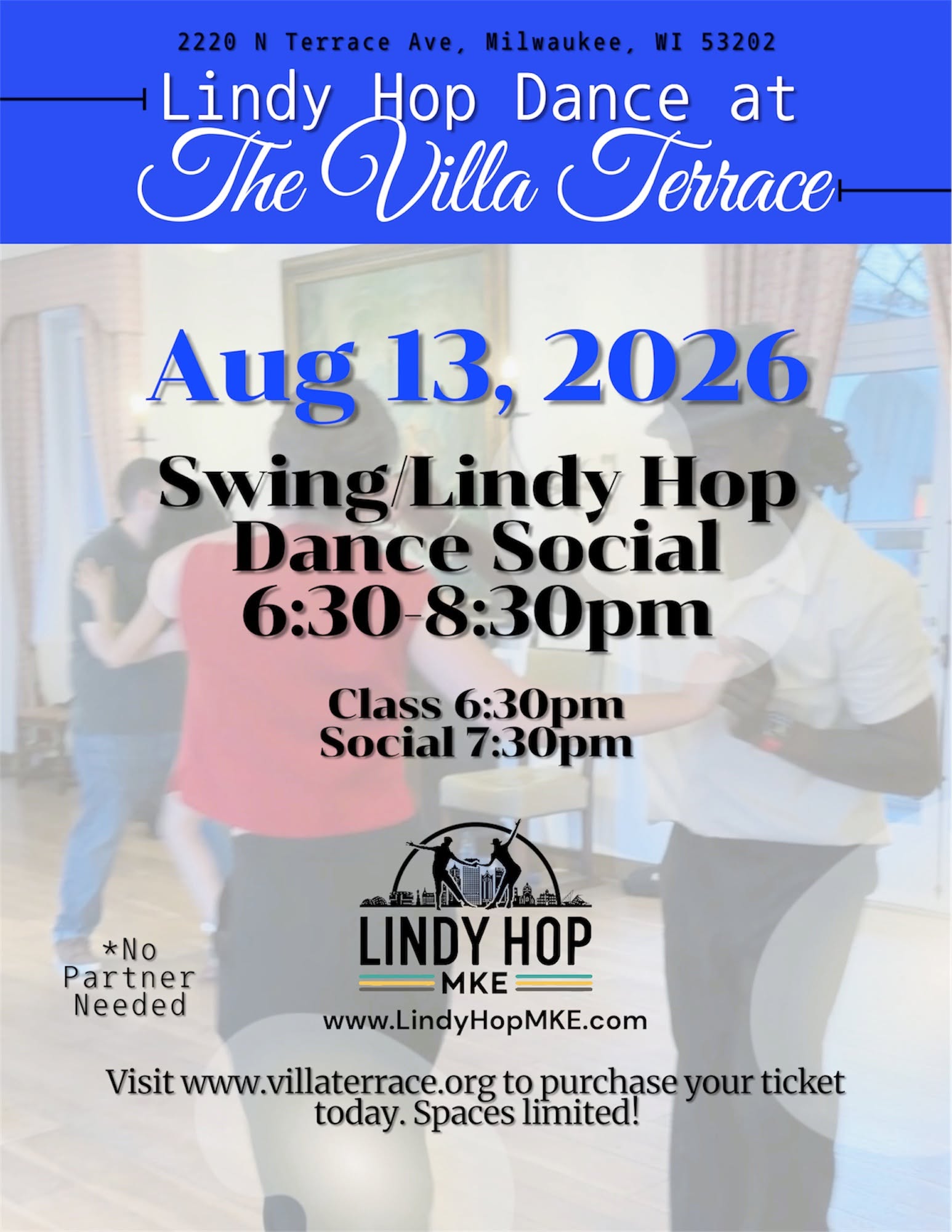 Swing Dancing at the Villa Terrace