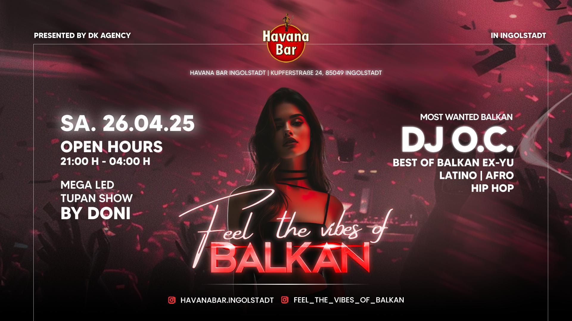 FEEL THE VIBES OF BALKAN