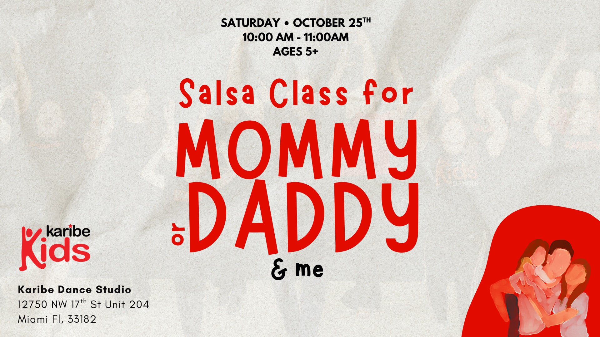 ✨Salsa Class for Mommy Daddy & me