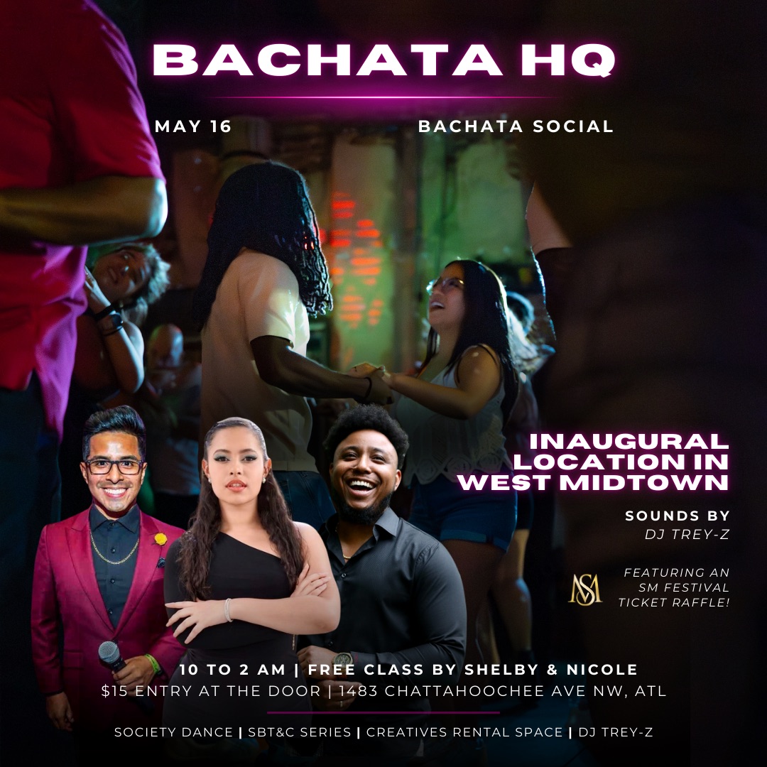Bachata HQ Featuring a Sensual Movement Festival Ticket Raffle New Location!