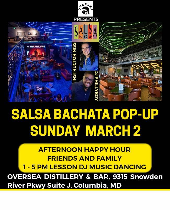 Friends and Family Salsa Bachata Pop-Up