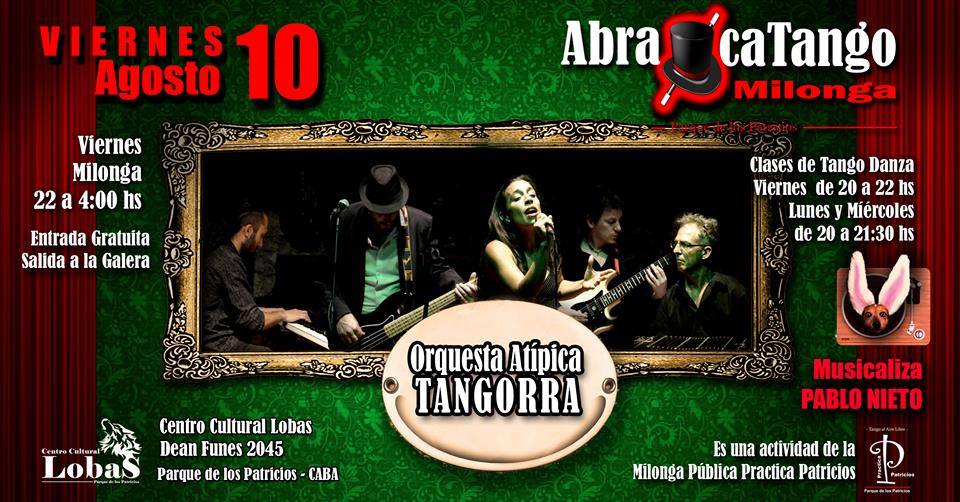 Abracatango Milonga - Viernes 10 de Agosto!