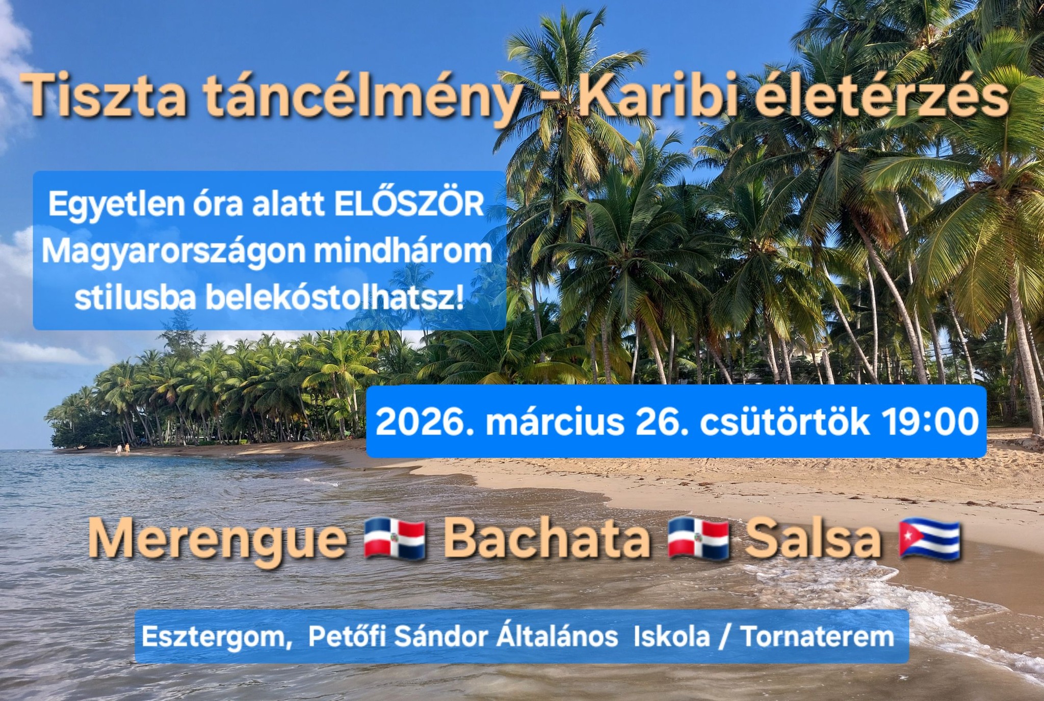 Karibi Táncok alaplései 03.26. Esztergom