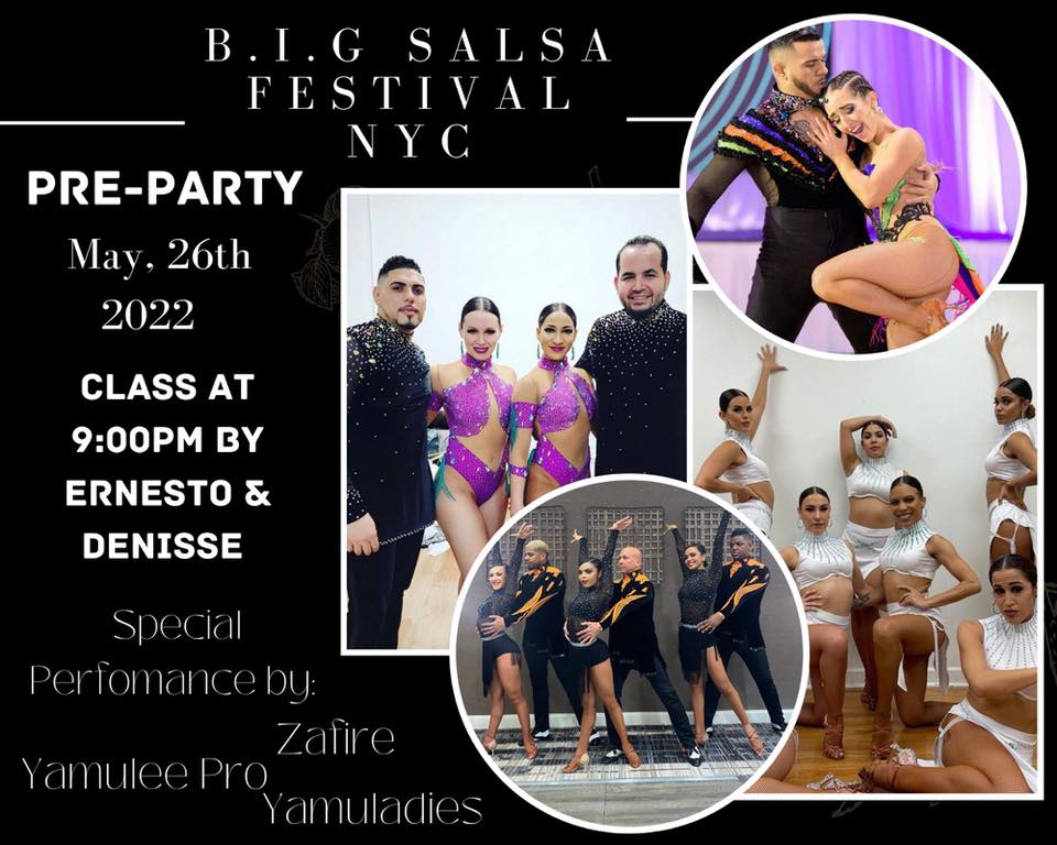 BIG Salsa Festival New York Pre-Party @ Yamulee