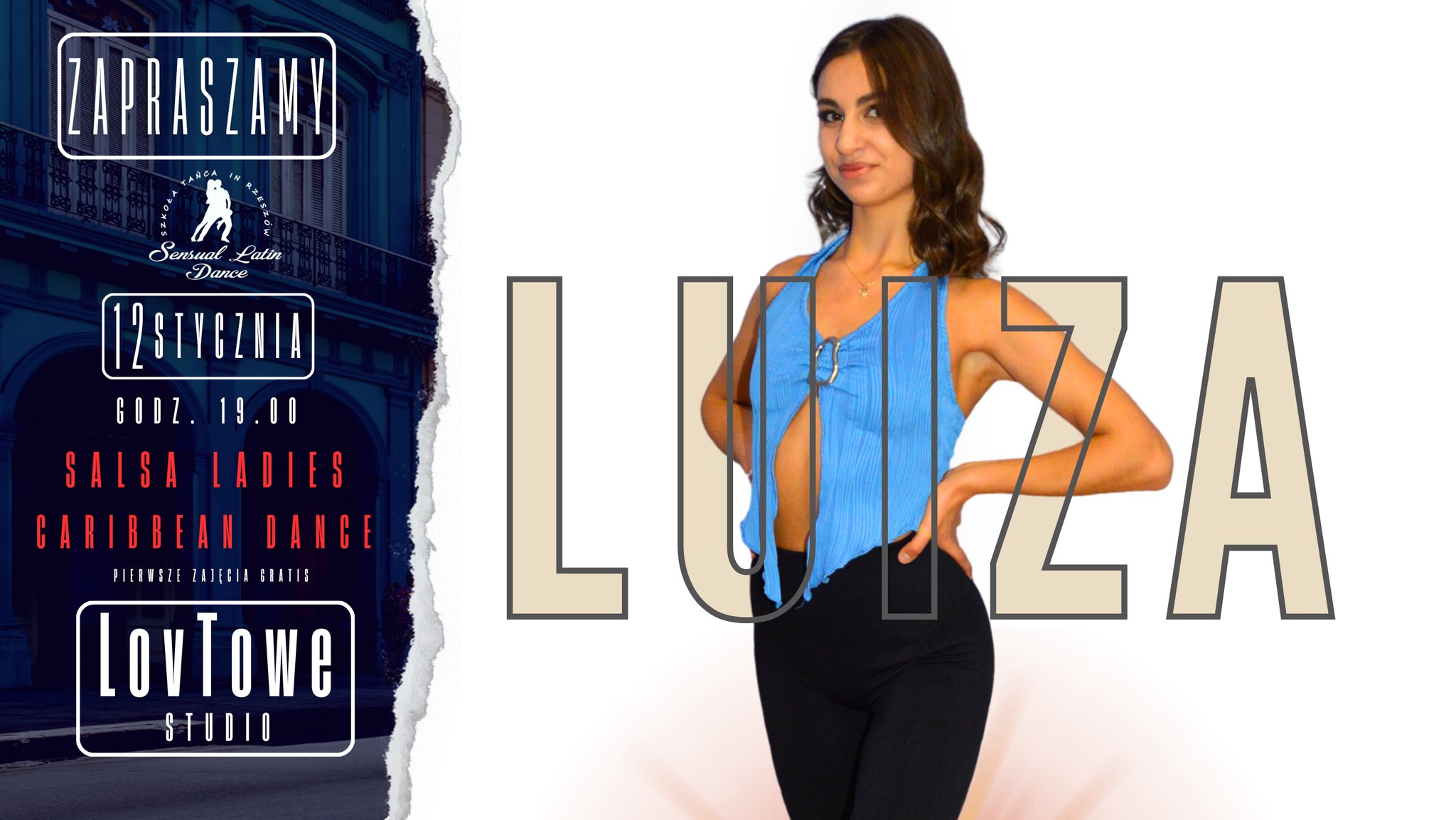NOWY KURS Salsy Solo - CARIBBEAN DANCE w Studio Tańca Sensual Latin Dance