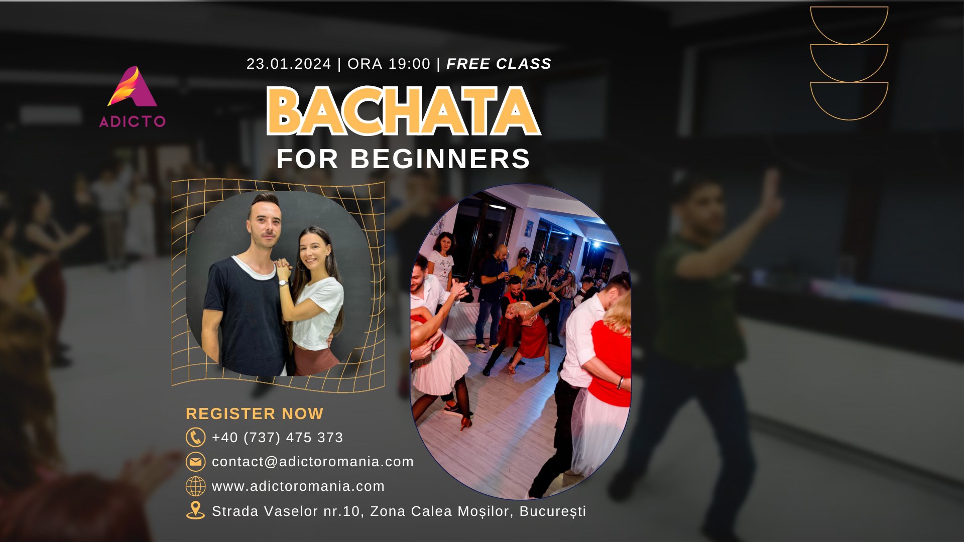 BACHATA BEGINNERS - NEW CLASS