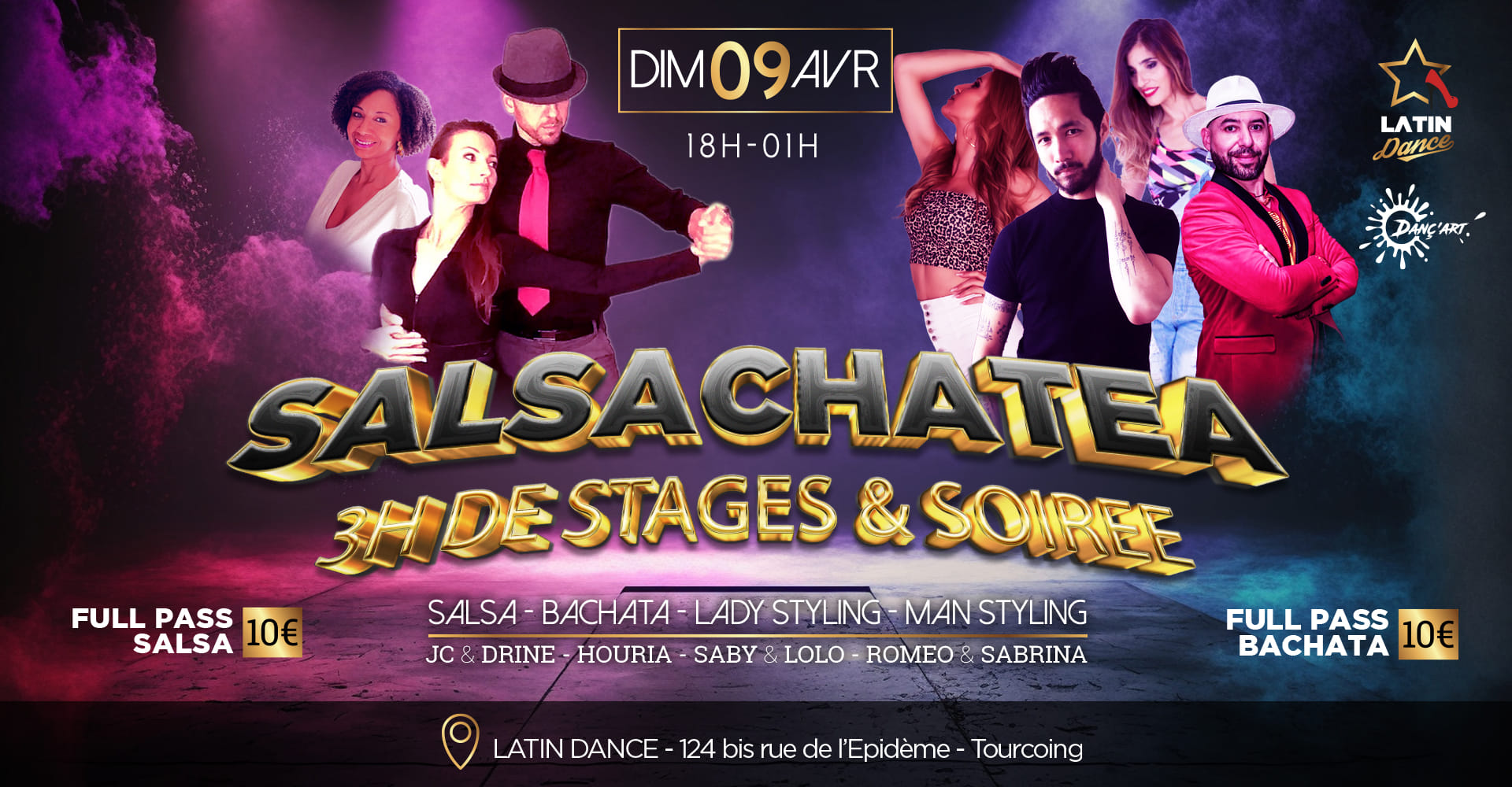 stage salsachatea & soirée gratuite