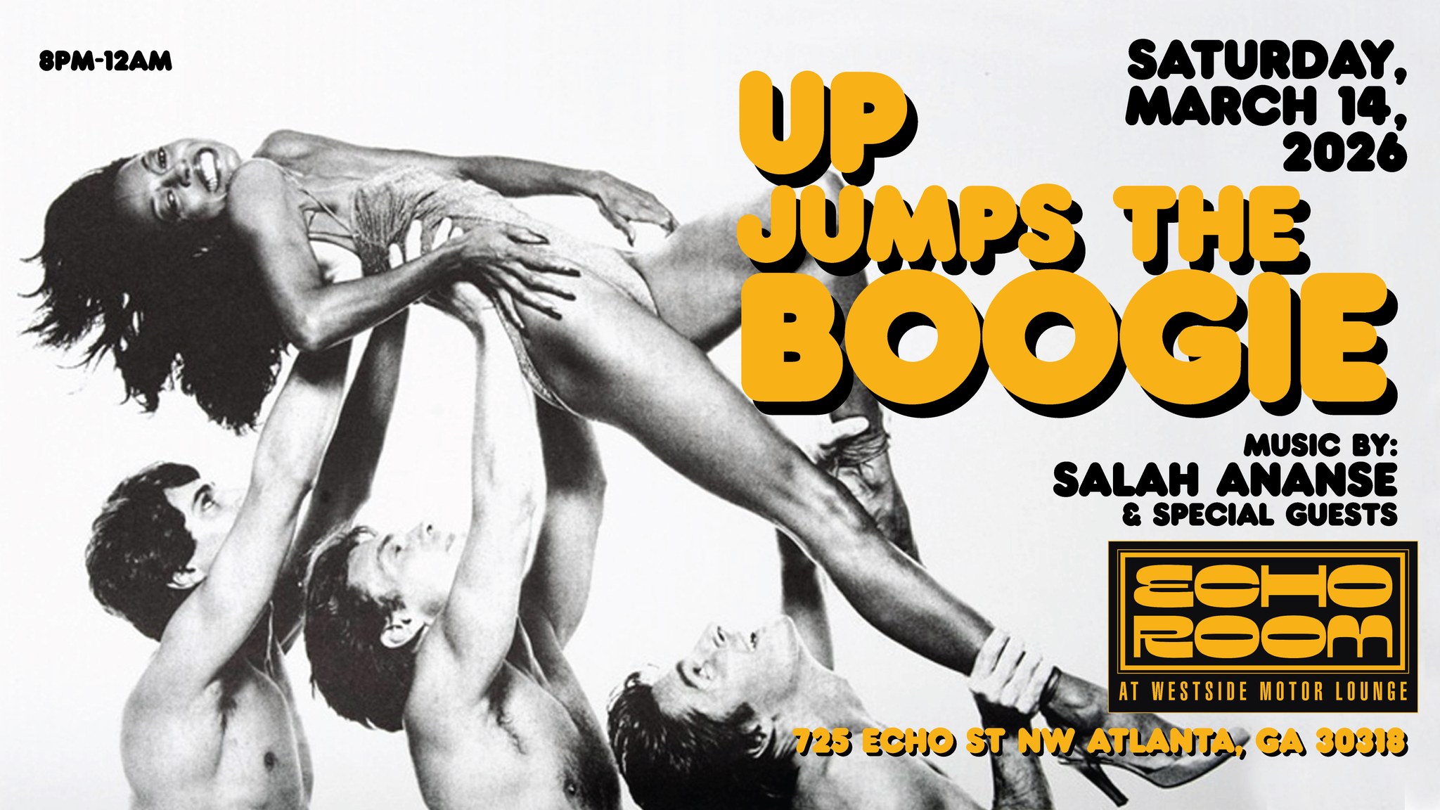 Salah Ananse presents: UP JUMPS THE BOOGIE!