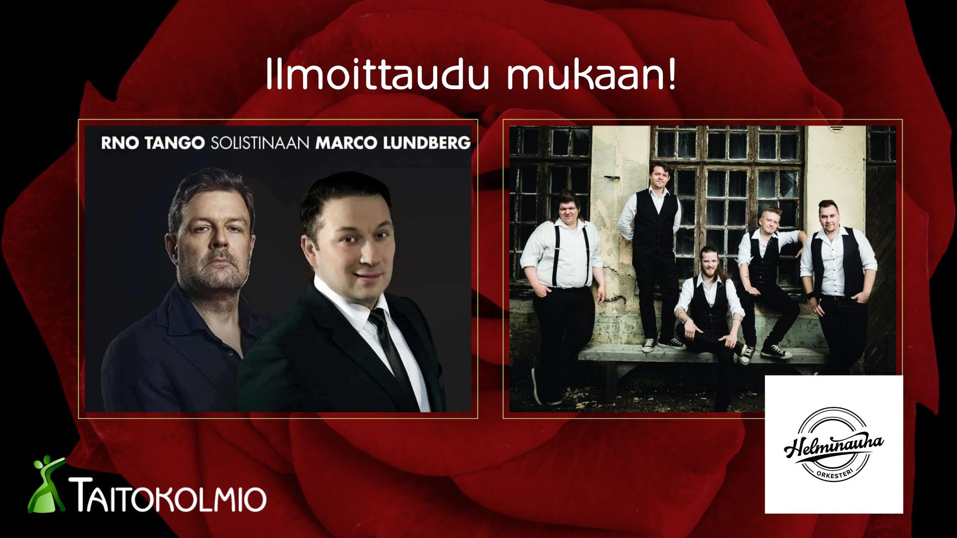 Taitokolmion tanssitreffit Ruusulinnaan