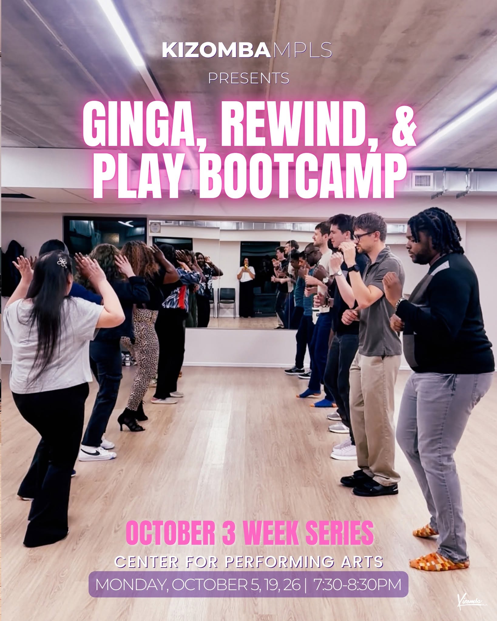 Kizomba: Ginga, rewind & play bootcamp