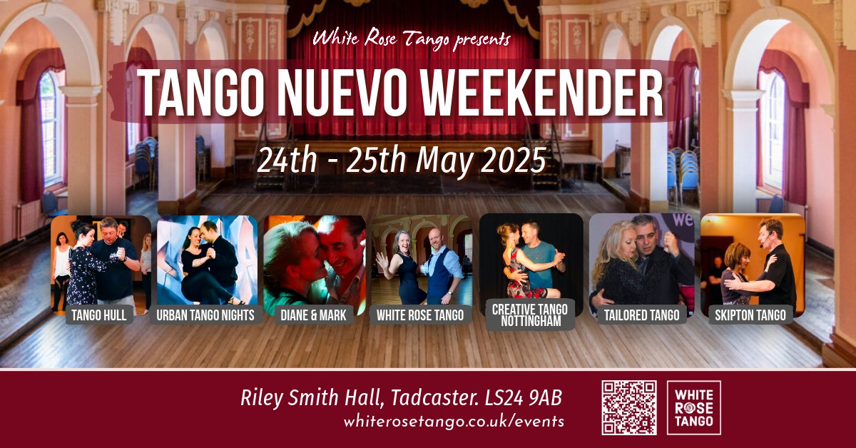White Rose Tango Nuevo Weekender - May 2025