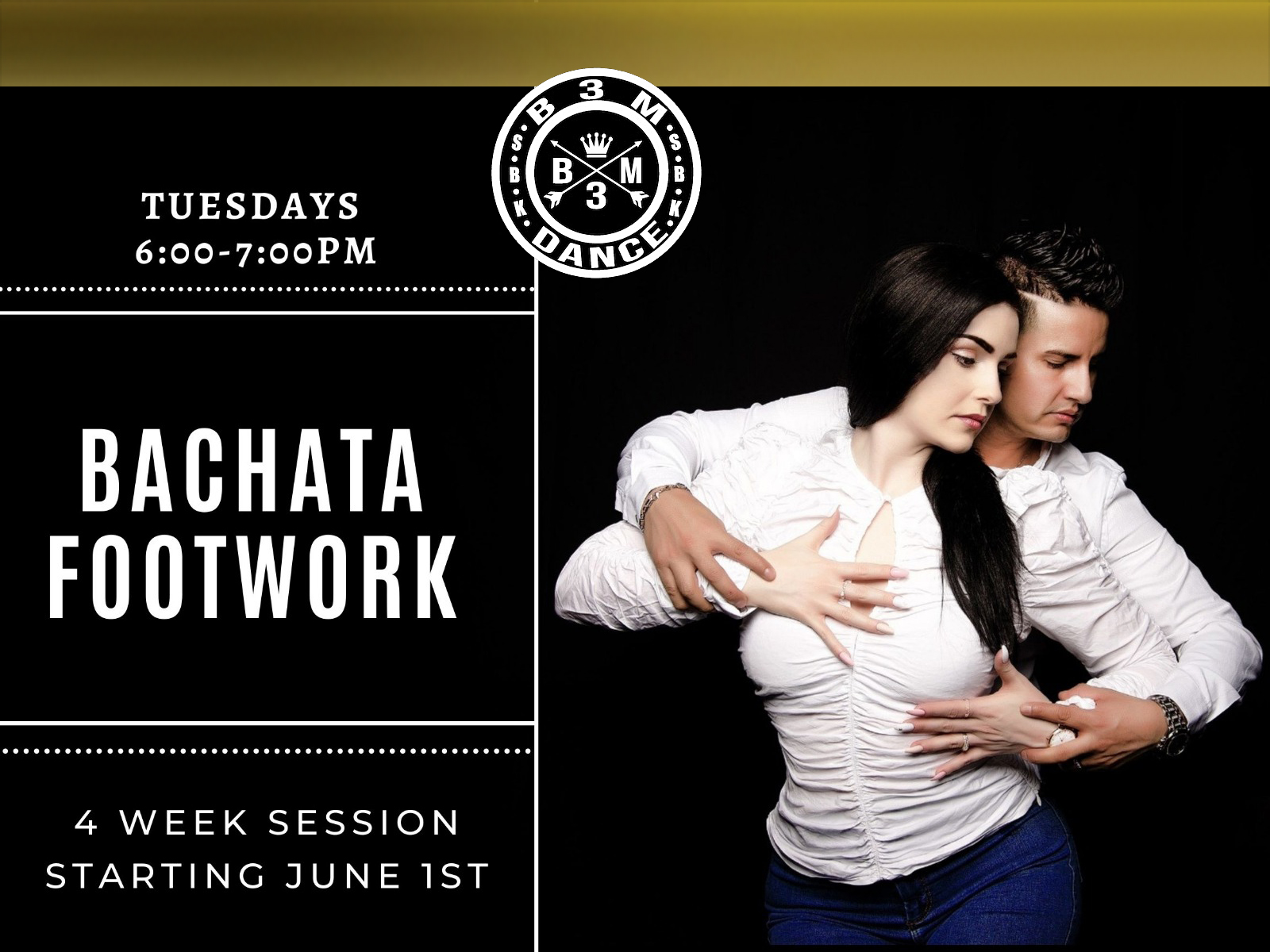 Bachata Footwork - Open level