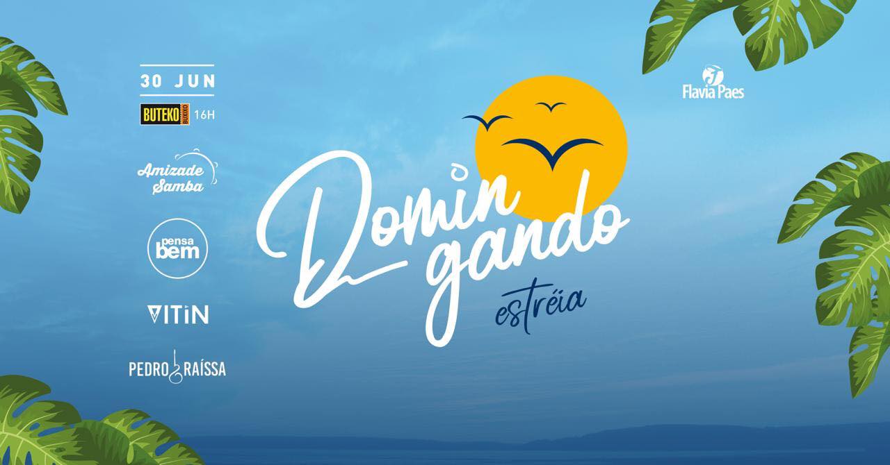 Domingando - Estreia Buteko Buxixo HOJE 15h