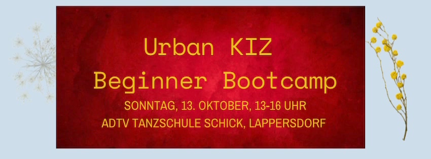 Urban KIZ Kizomba Beginner Bootcamp