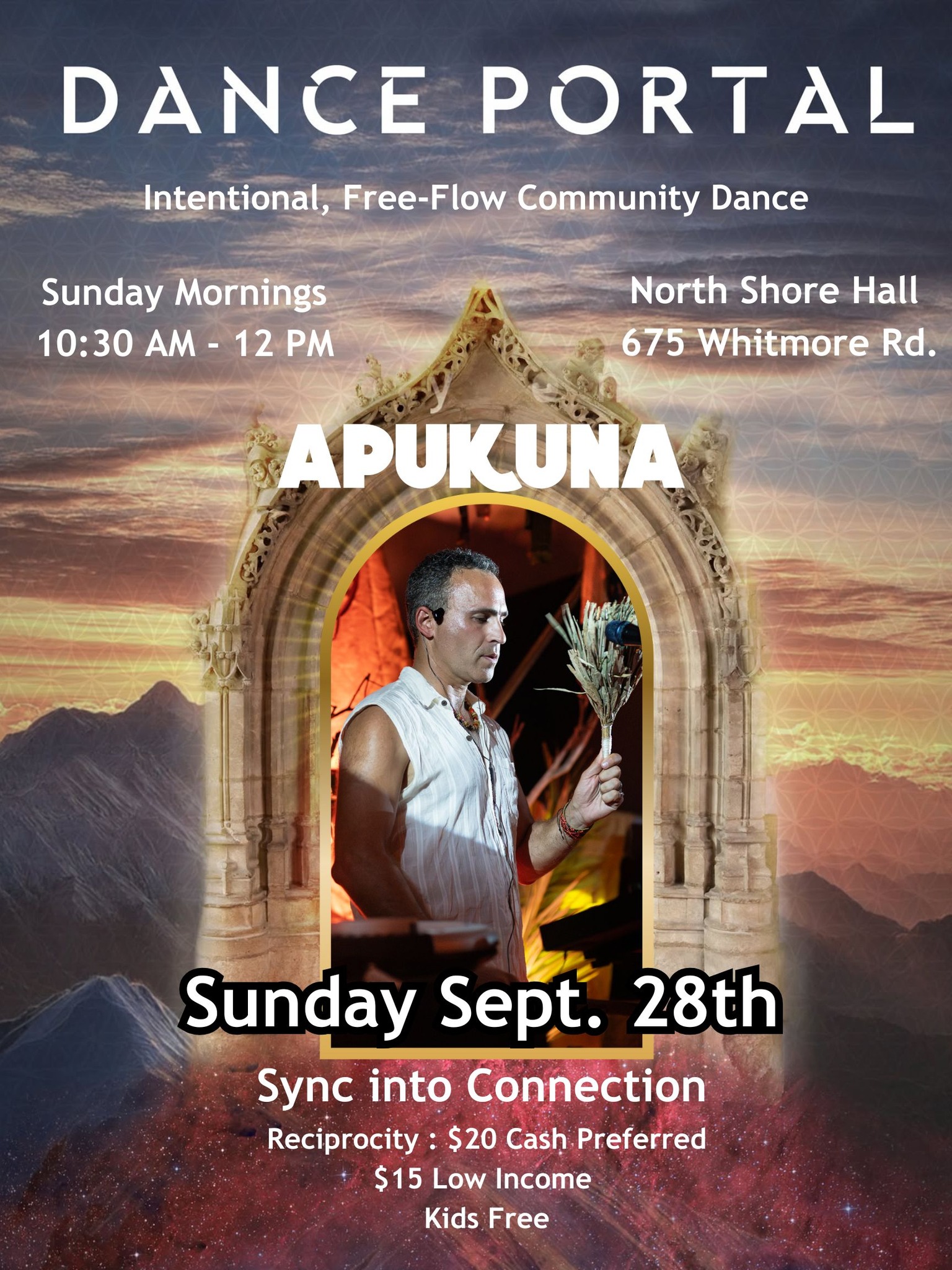 Dance Portal - Sunday Morning Ecstatic Dance ft. APUKUNA