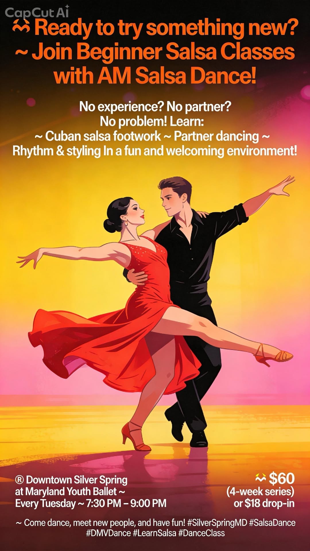 Salsa Dance lessons for beginners