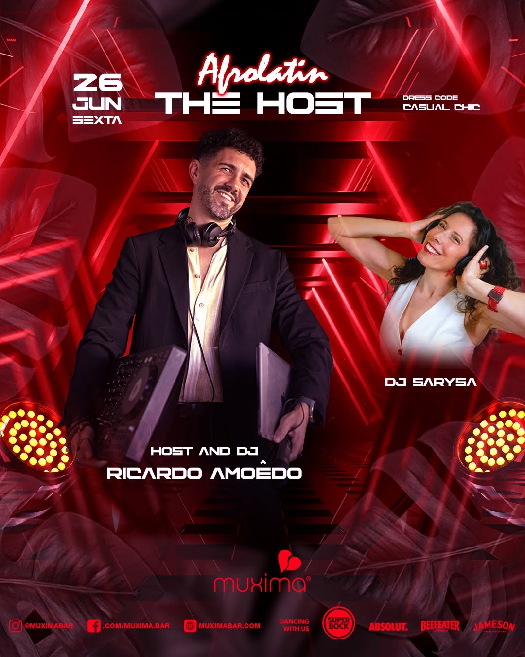 SEXTA · 26 JUNHO ► 🔥 THE HOST • AFROLATIN NIGHT 🔥