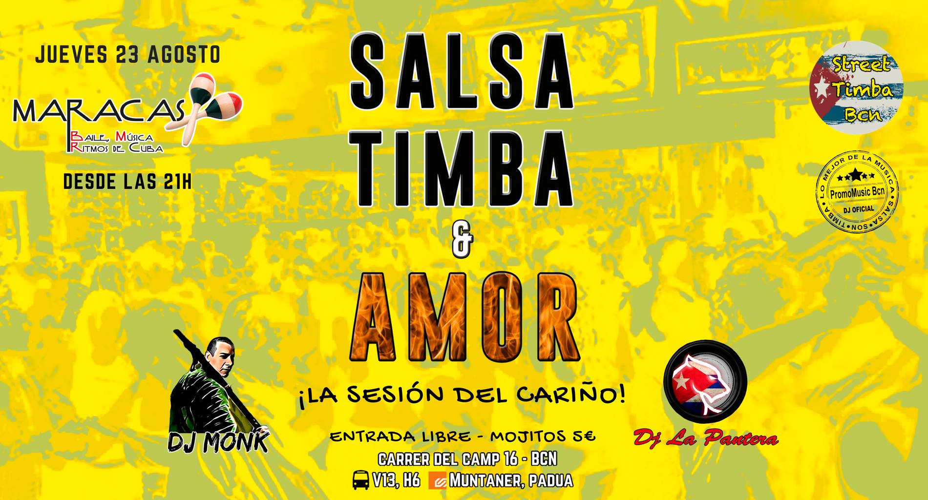Salsa, Timba & Amor - 23Ago