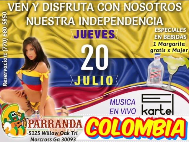 La Independencia de Colombia!