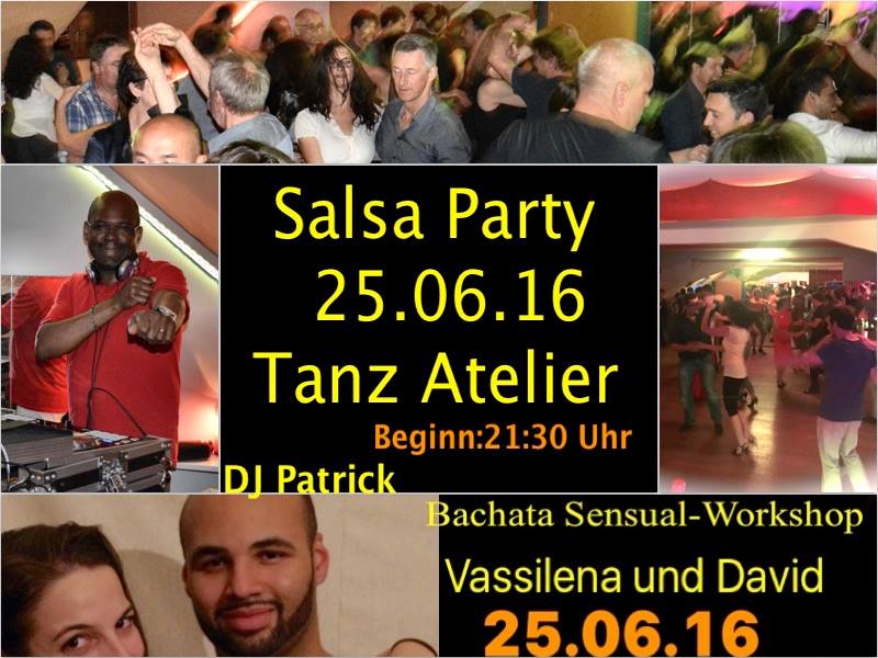 Salsa Party am 25.06.16 mit DJ Patrick