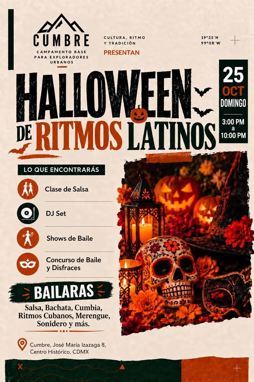 🎃🕺Halloween de Ritmos Latinos💃👻