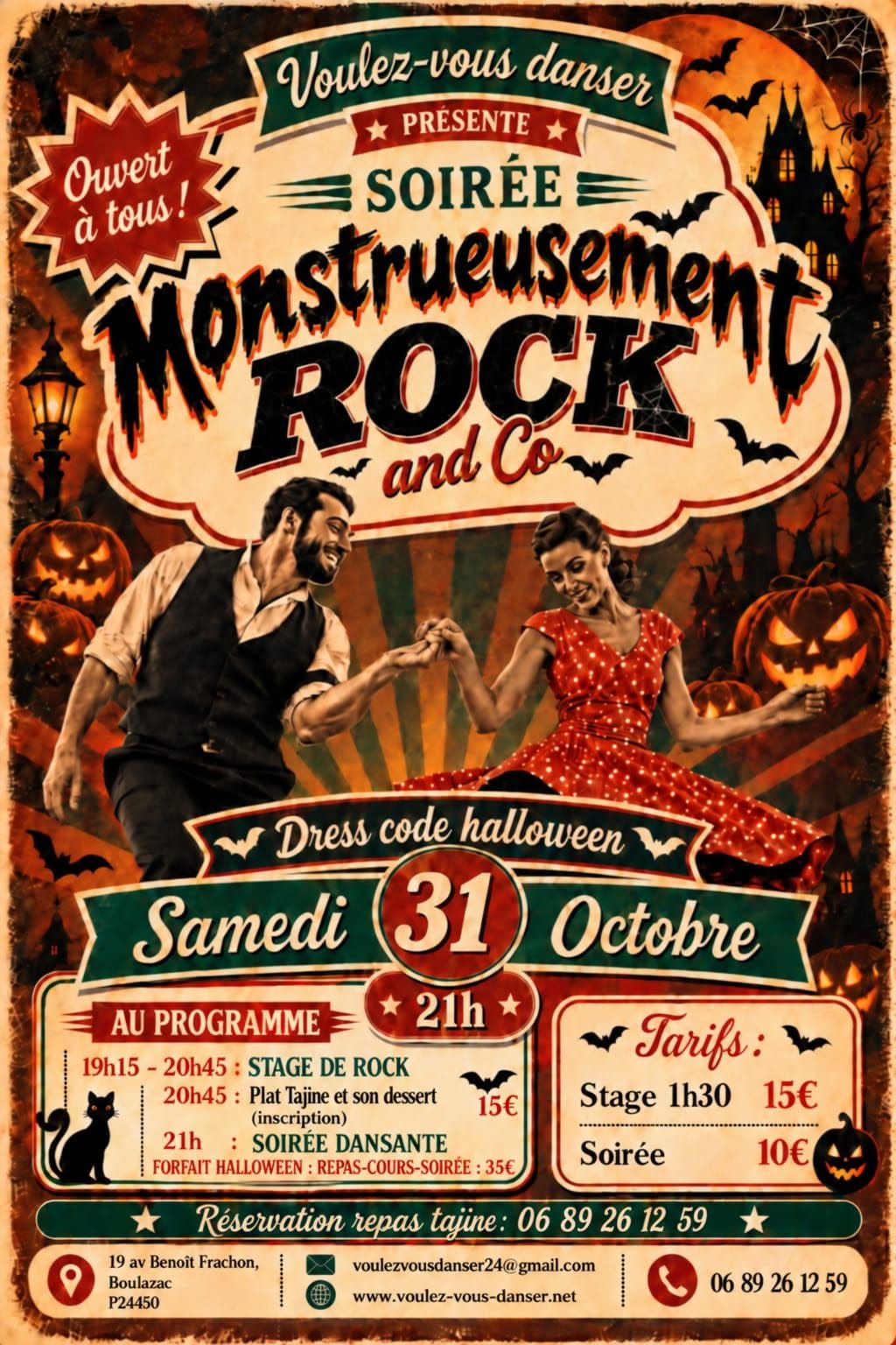 SOIREE HALLOWEEN : ROCK & Co